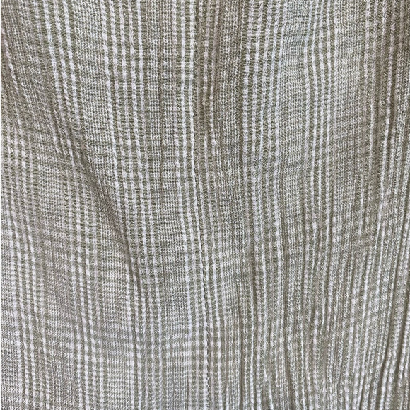 Eddie Bauer Vintage Light Green Plaid Crinkle Skirt Women's 16 - Picture 5 of 11